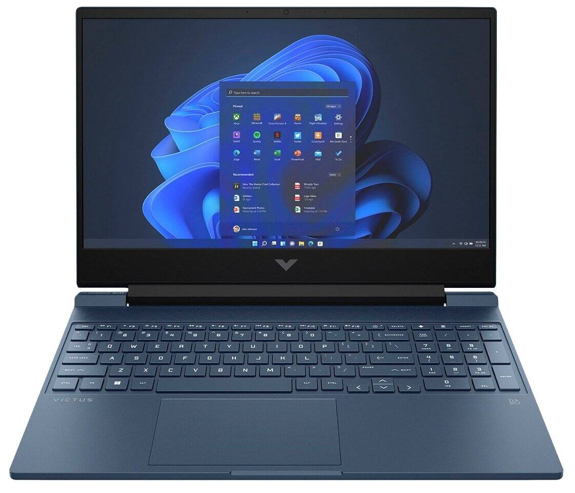 Игровой ноутбук HP Victus 15 (Intel Core i5, 16 ГБ, 1 ТБ, RTX 3050)