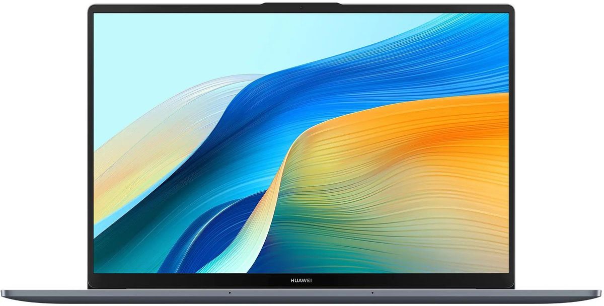 Ноутбук Huawei MateBook D16 (Intel Core i5 12450H, 16 ГБ ОЗУ, 512 ГБ SSD) серый