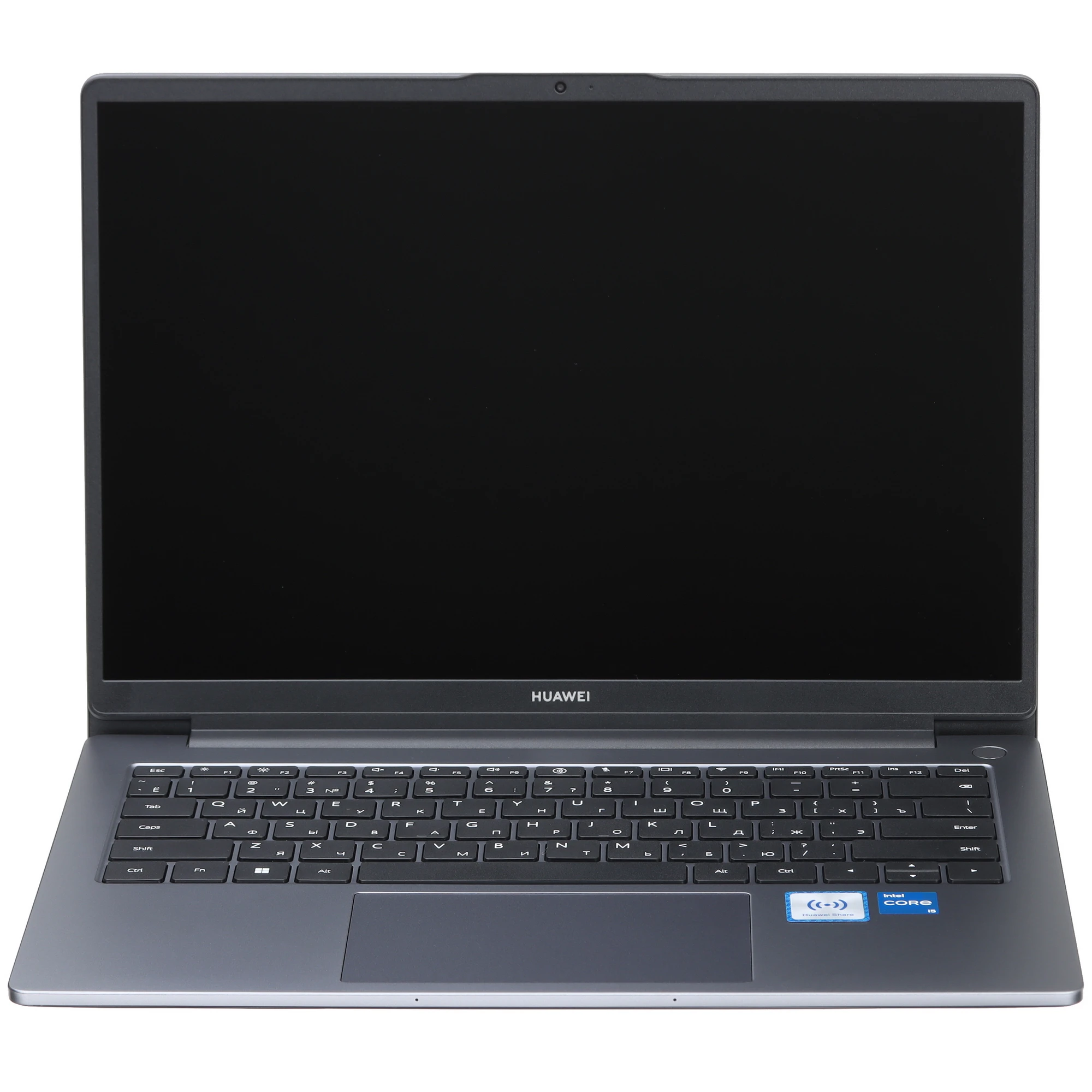 Ноутбук Huawei MateBook D14 14" (Intel Core i5 12450H, 16 ГБ RAM, 512 ГБ SSD) серый