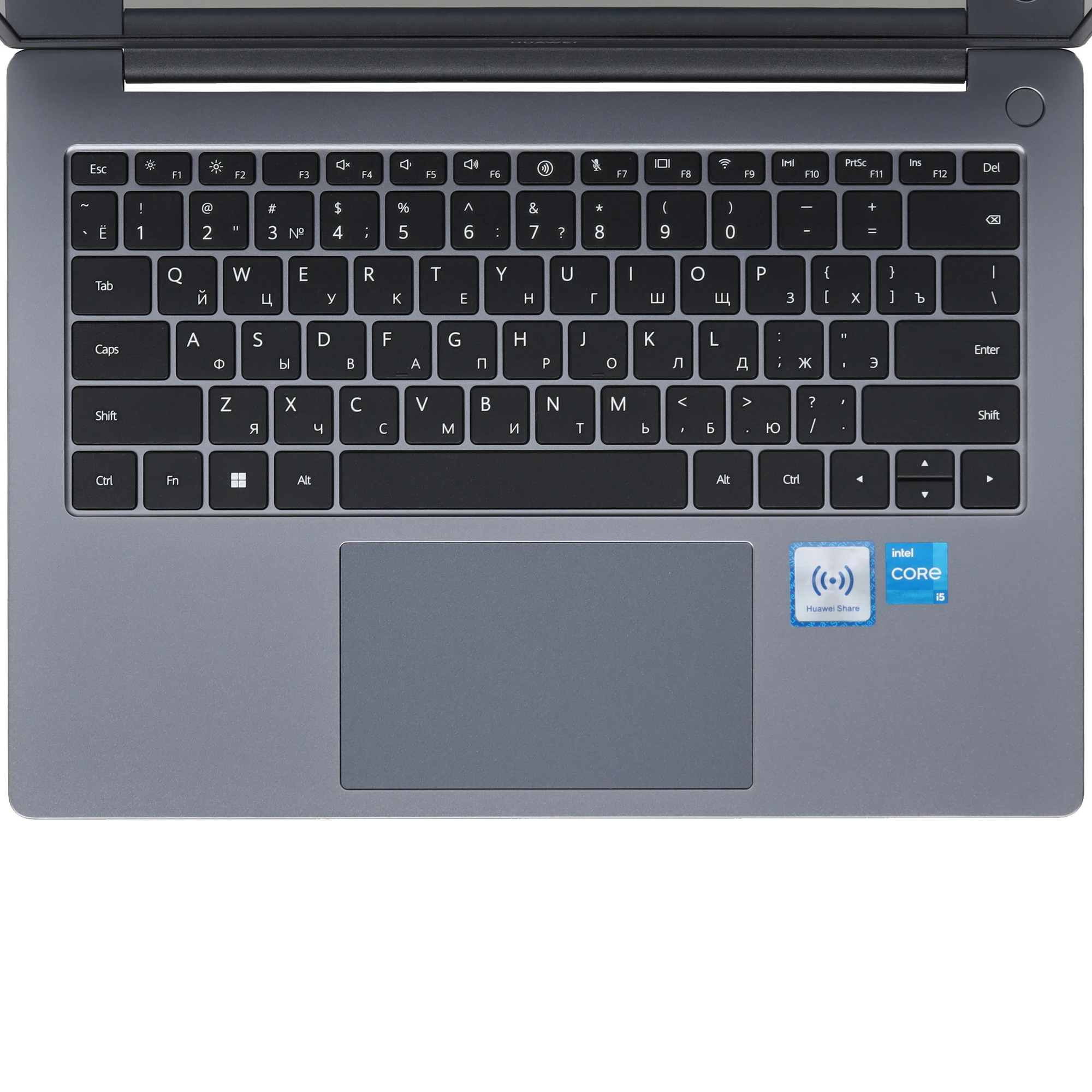 Ноутбук Huawei MateBook D14 14" (Intel Core i5 12450H, 16 ГБ RAM, 512 ГБ SSD) серый