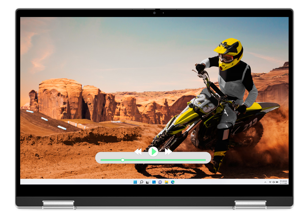 Ноутбук Dell Inspiron 14 2-in-1 7435 (AMD Ryzen 7, 16 ГБ RAM, 1024ГБ SSD)