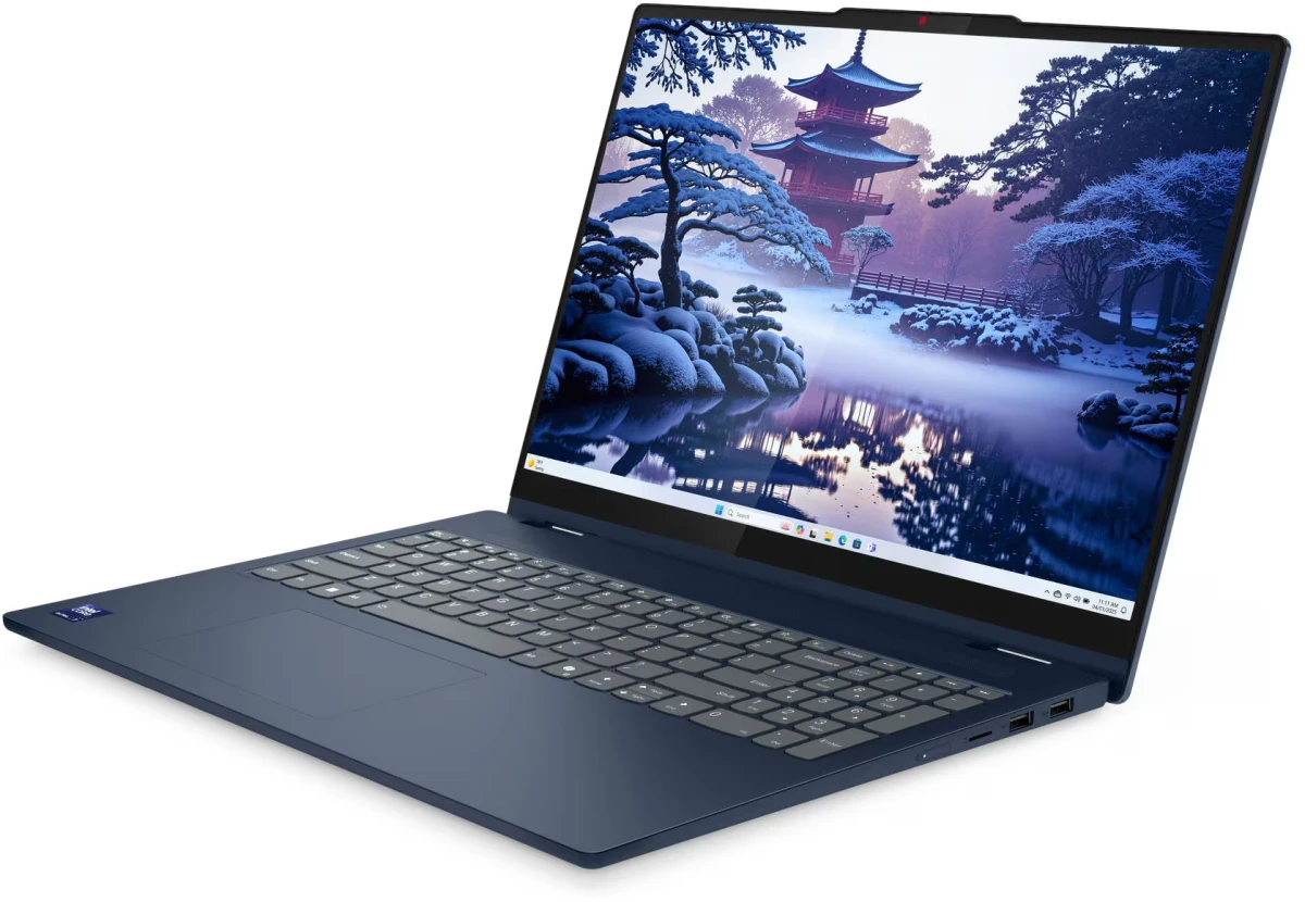 Ноутбук Lenovo IdeaPad 5i 16" 2-in-1 83KS000UUS (Intel Ultra 5 225U 16 ГБ RAM, 1024 ГБ SSD) Синий