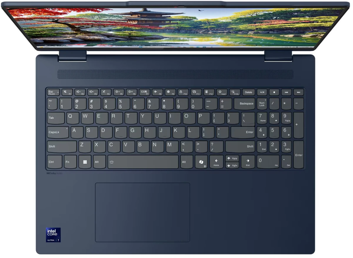 Ноутбук Lenovo IdeaPad 5i 16" 2-in-1 83KS000UUS (Intel Ultra 5 225U 16 ГБ RAM, 1024 ГБ SSD) Синий