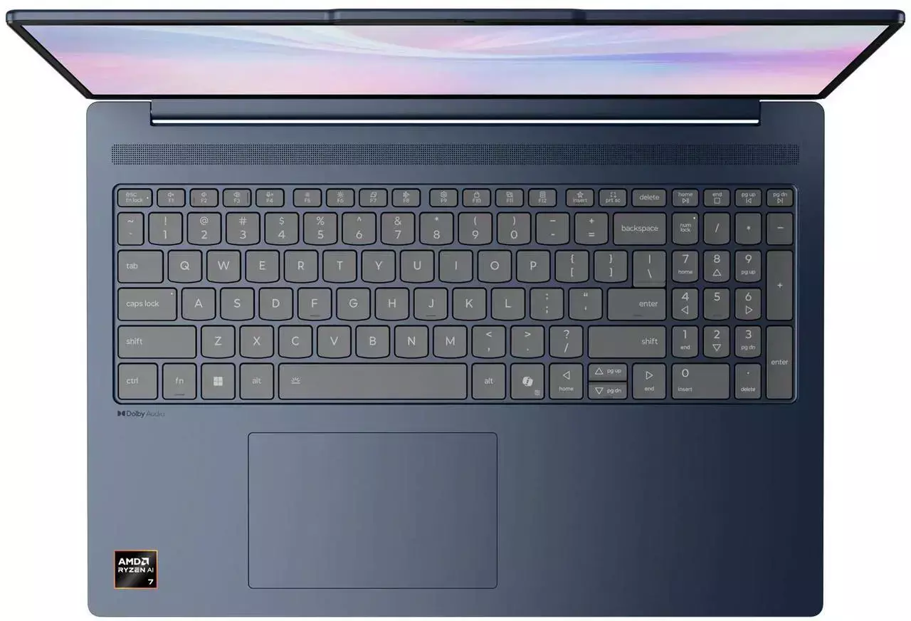 Ноутбук Lenovo IdeaPad Slim 5 16 (Ryzen AI 5, 16 ГБ RAM, 512 ГБ SSD, AMD Radeon 840M) 83HY001PUS