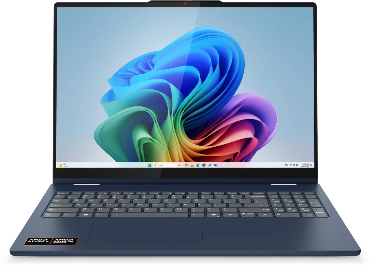 Ноутбук Lenovo IdeaPad 5 2-in-1 16 83KU000QUS (AMD Ryzen AI 7 350 16 ГБ RAM, 512 ГБ SSD) Синий