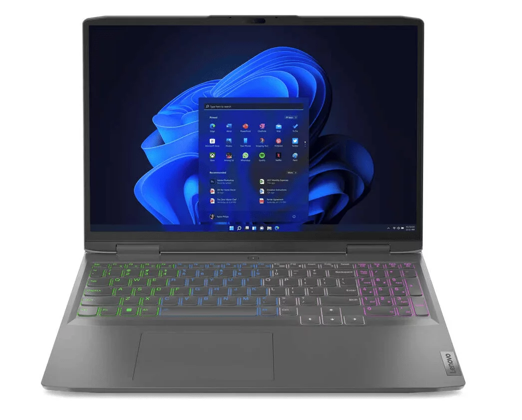 Игровой ноутбук Lenovo LOQ 15 (Core i7-13650HX, 16 ГБ, 1 ТБ SSD)