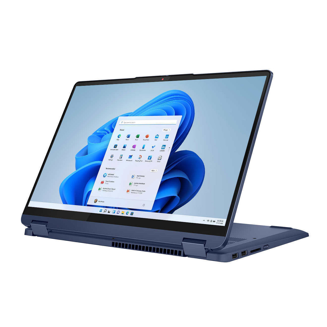 Ноутбук Lenovo IdeaPad 5 2-in-1 14 83DR000KUS (AMD Ryzen 5 8645HS 16 ГБ/512 ГБ SSD) синий