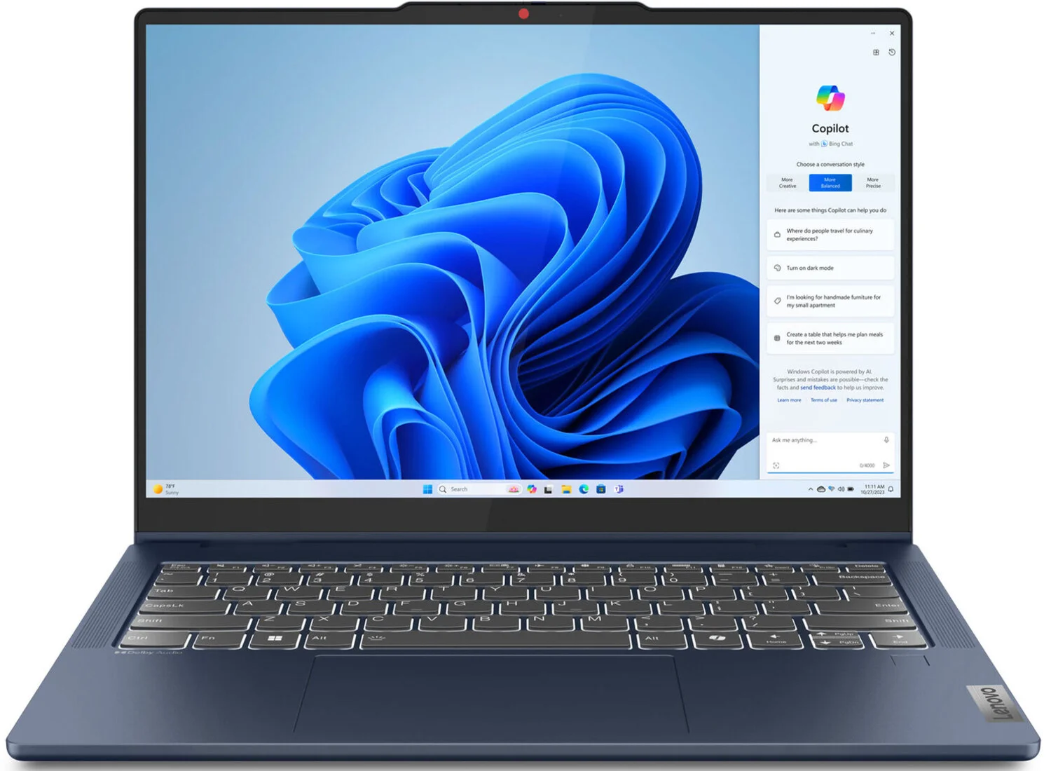 Ноутбук Lenovo IdeaPad 5 2-in-1 14 83KT000GUS (AMD Ryzen AI 5 340, 16 ГБ DDR5, 512 ГБ SSD)