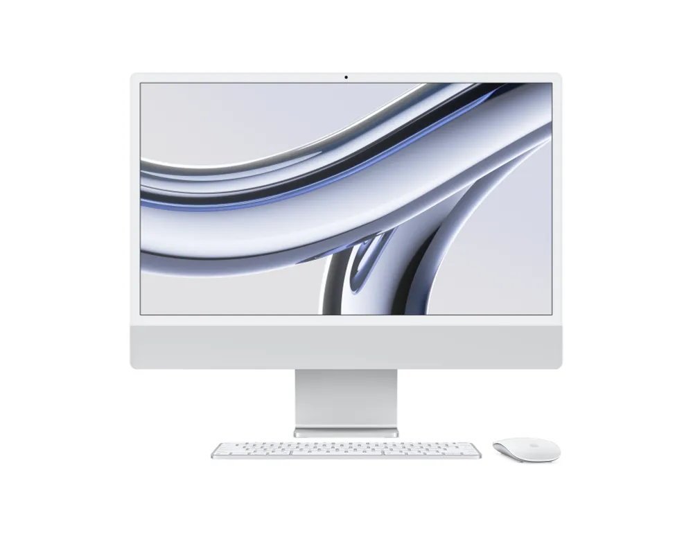 Моноблок Apple iMac 24" M3 (2023) Retina 4,5K 8C CPU/10С GPU, 16 GB RAM, 2 TB SSD, Silver