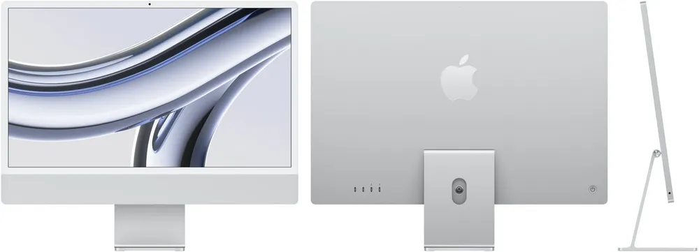 Моноблок Apple iMac 24" M3 (2023) Retina 4,5K 8C CPU/10С GPU, 16 GB RAM, 2 TB SSD, Silver