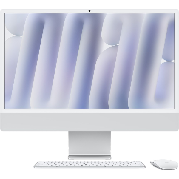 Моноблок Apple iMac 24" M4 (2024) Retina 4,5K 10C CPU/10С GPU, 32 GB RAM, 1 TB SSD, нанотекстурное стекло, Silver