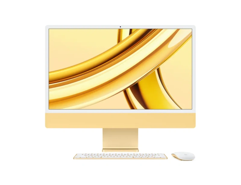 Моноблок Apple iMac 24" M3 (2023) Retina 4,5K 8C CPU/10С GPU, 16 ГБ RAM, 512 ГБ SSD, (Yellow | Желтый) Z19W000BL
