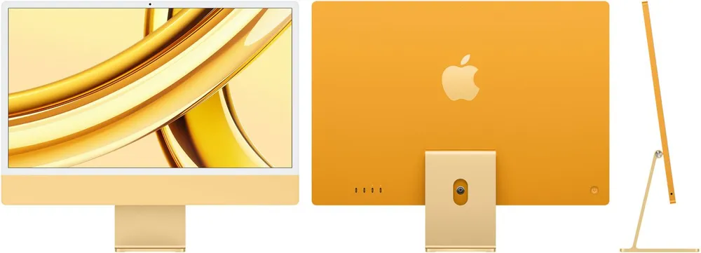 Моноблок Apple iMac 24" M3 (2023) Retina 4,5K 8C CPU/10С GPU, 16 ГБ RAM, 512 ГБ SSD, (Yellow | Желтый) Z19W000BL