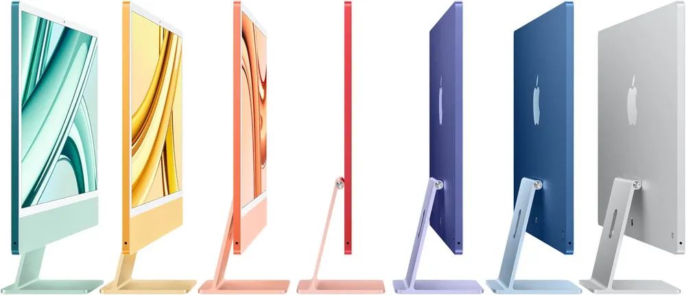 Моноблок Apple iMac 24" M3 (2023) Retina 4,5K 8C CPU/10С GPU, 16 ГБ RAM, 512 ГБ SSD, (Yellow | Желтый) Z19W000BL