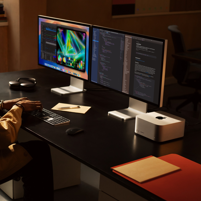 Apple Mac Studio M3 Ultra (2025) 28C CPU/60C GPU, 96 ГБ RAM, 1 TБ SSD, Silver (MU973)