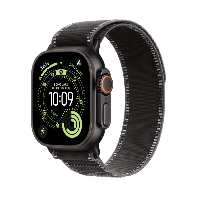 Смарт-часы Apple Watch Ultra 3 - 49 mm Black Titanium case | ремешок Trail Loop | Black, M/L