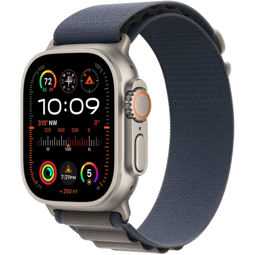Смарт-часы Apple Watch Ultra 2 - 49 mm ремешок Alpine Loop | Blue, S