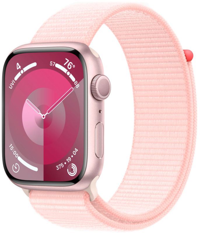 Смарт-часы Apple Watch S9 - 41 mm ремешок Sport Loop | Light Pink