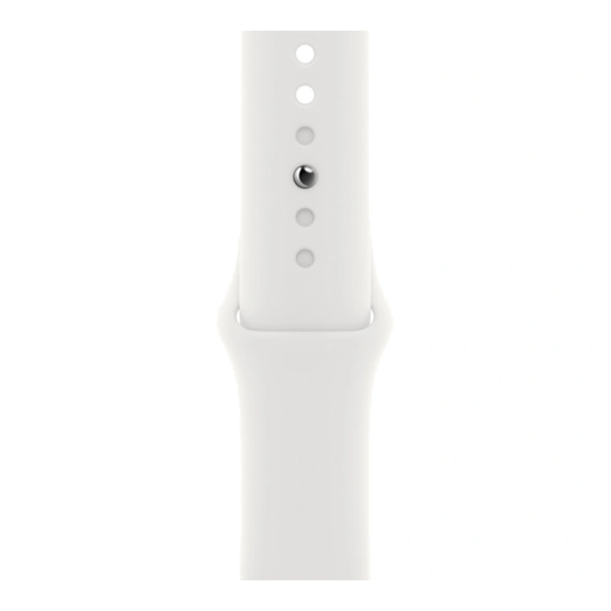 Смарт-часы Apple Watch S8 - 41 mm GPS Silver/White Sport band