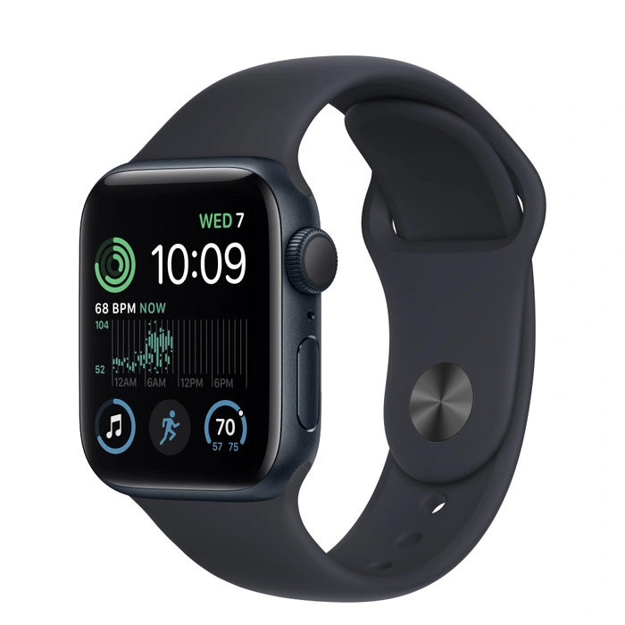 Смарт-часы Apple Watch SE (2022) GPS - 40 mm Midnight Sport band (MNJT3)