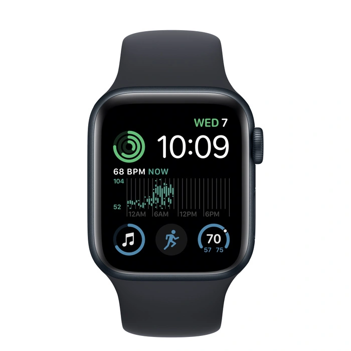 Смарт-часы Apple Watch SE (2022) GPS - 40 mm Midnight Sport band (MNJT3)