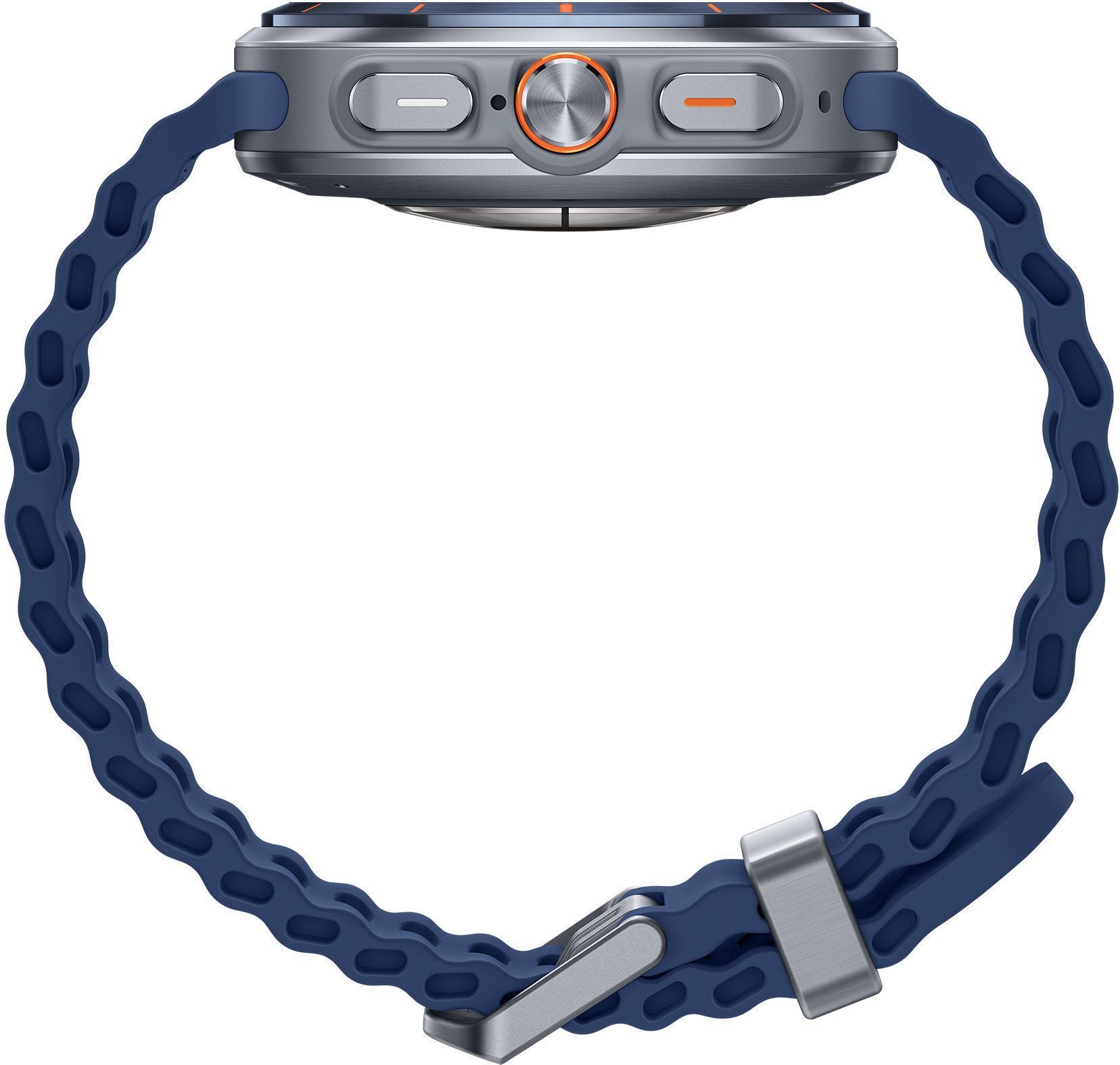 Смарт-часы Samsung Galaxy Watch Ultra (2025) - 47 mm (SM-L705) Titanium Blue (синий ремешок)
