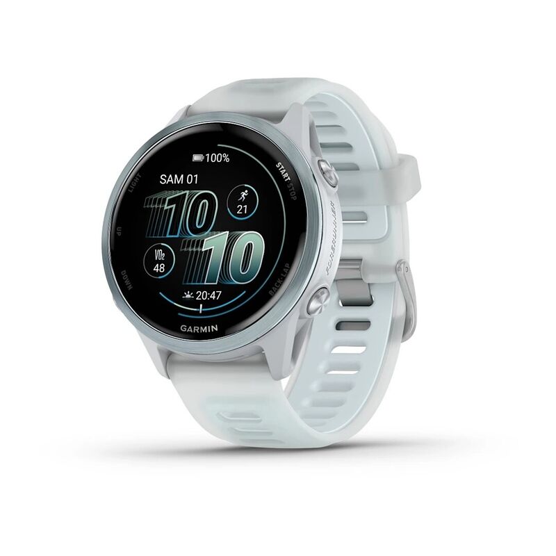 Смарт-часы Garmin Forerunner 570 - 42 mm, Облачно-голубой алюминий с облачно-голубым ремешком