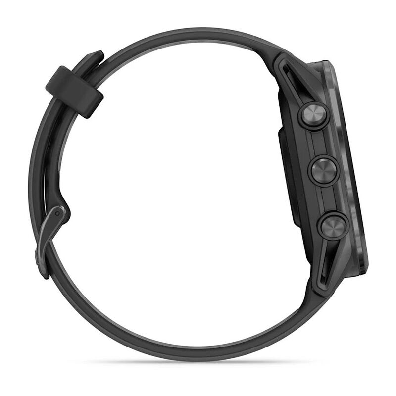 Смарт-часы Garmin Forerunner 970 - 47 mm, Черный, темно-серый титановый безель с DLC-покрытием, черно-серый ремешок (010-02969-00)