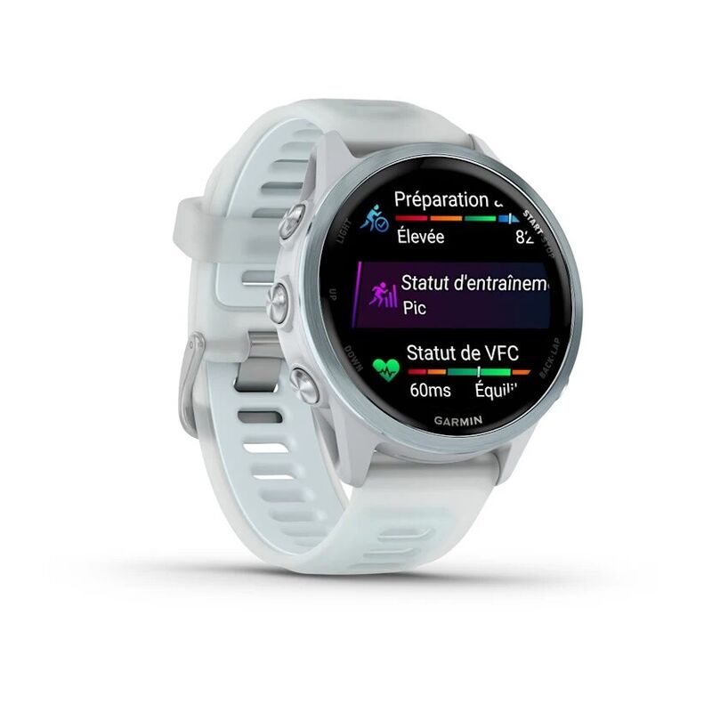 Смарт-часы Garmin Forerunner 570 - 47 mm, Облачно-голубой алюминий с облачно-голубым ремешком