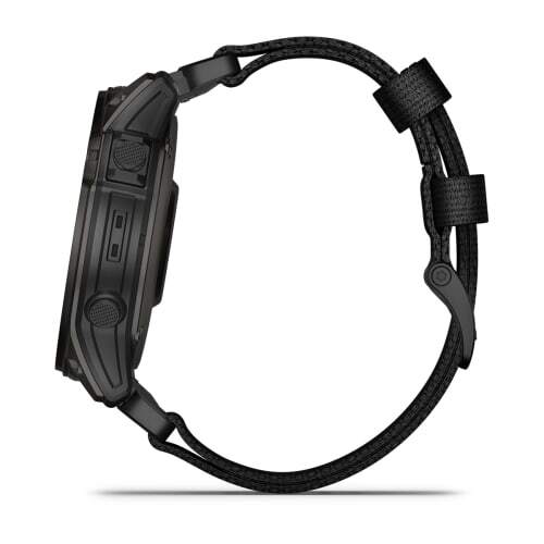 Смарт-часы Garmin Tactix 7 Amoled Edition - 51 mm, черный с черным нейлоновым ремешком
