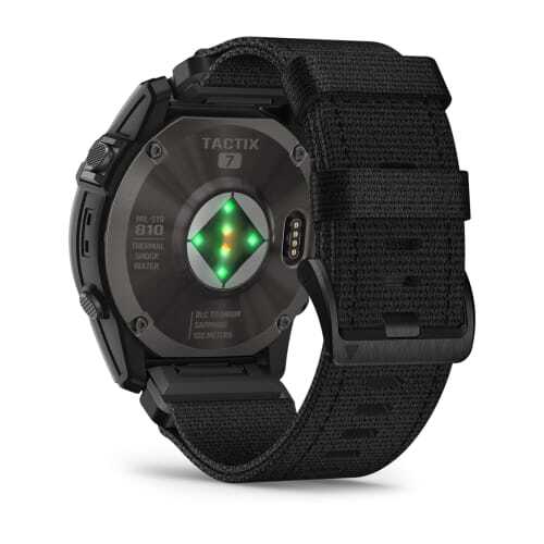 Смарт-часы Garmin Tactix 7 Amoled Edition - 51 mm, черный с черным нейлоновым ремешком