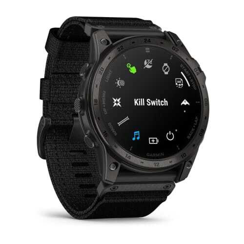 Смарт-часы Garmin Tactix 7 Amoled Edition - 51 mm, черный с черным нейлоновым ремешком