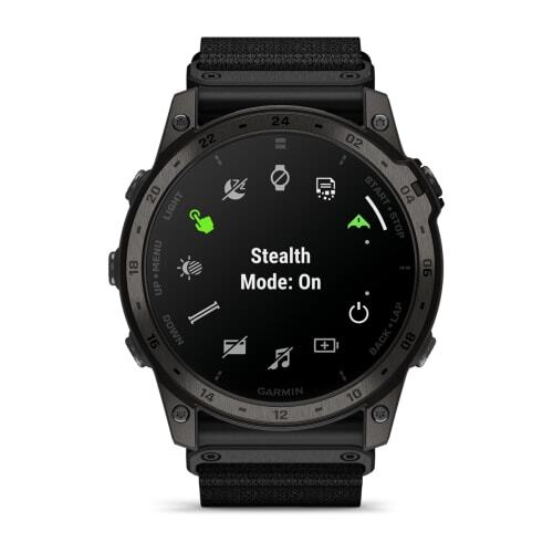 Смарт-часы Garmin Tactix 7 Amoled Edition - 51 mm, черный с черным нейлоновым ремешком