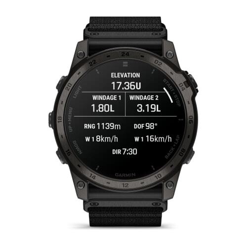 Смарт-часы Garmin Tactix 7 Amoled Edition - 51 mm, черный с черным нейлоновым ремешком