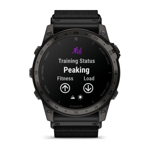 Смарт-часы Garmin Tactix 7 Amoled Edition - 51 mm, черный с черным нейлоновым ремешком