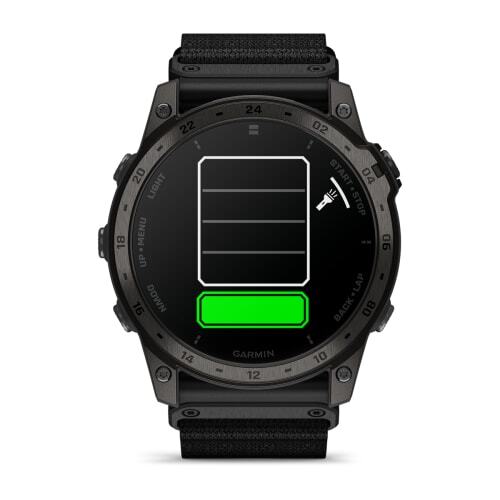 Смарт-часы Garmin Tactix 7 Amoled Edition - 51 mm, черный с черным нейлоновым ремешком