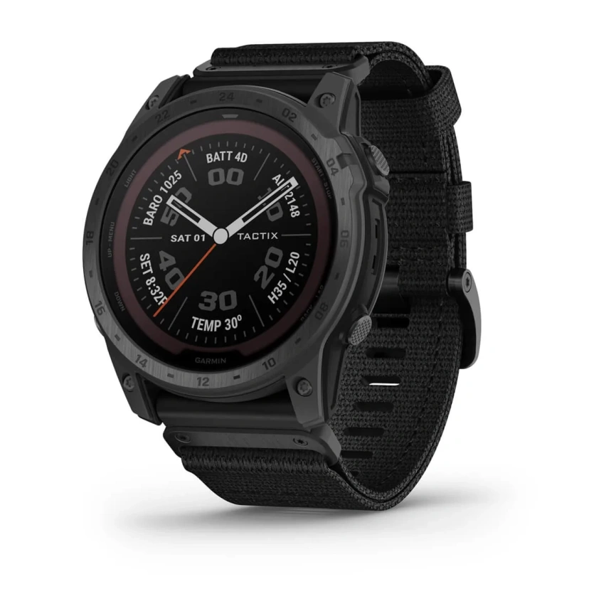 Смарт-часы Garmin Tactix 7 Pro - 51 mm, Черный, черный нейлоновый ремешок