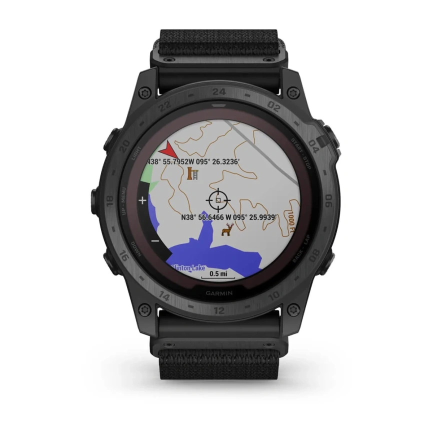 Смарт-часы Garmin Tactix 7 Pro - 51 mm, Черный, черный нейлоновый ремешок