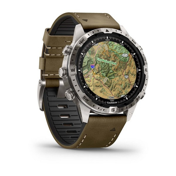 Смарт-часы Garmin MarQ Adventurer (Gen 2) Damascus Steel Edition - 46 mm