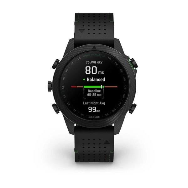 Смарт-часы Garmin MarQ Golfer (Gen 2) Carbon Edition - 46 mm