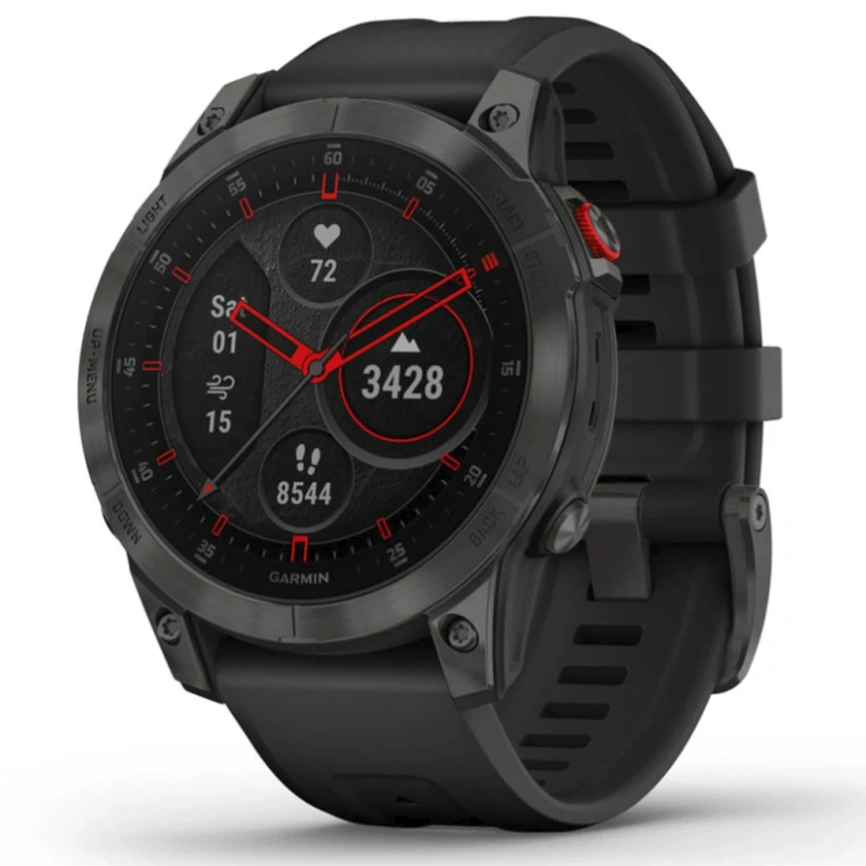 Смарт-часы Garmin Epix (Gen 2) - 47 mm, Sapphire - Black Titanium