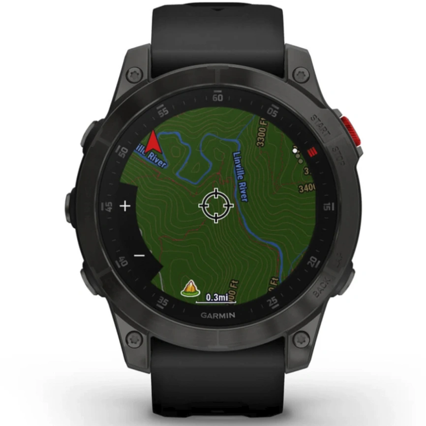 Смарт-часы Garmin Epix (Gen 2) - 47 mm, Sapphire - Black Titanium