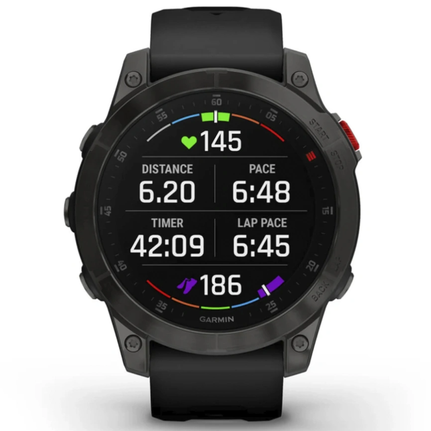 Смарт-часы Garmin Epix (Gen 2) - 47 mm, Sapphire - Black Titanium