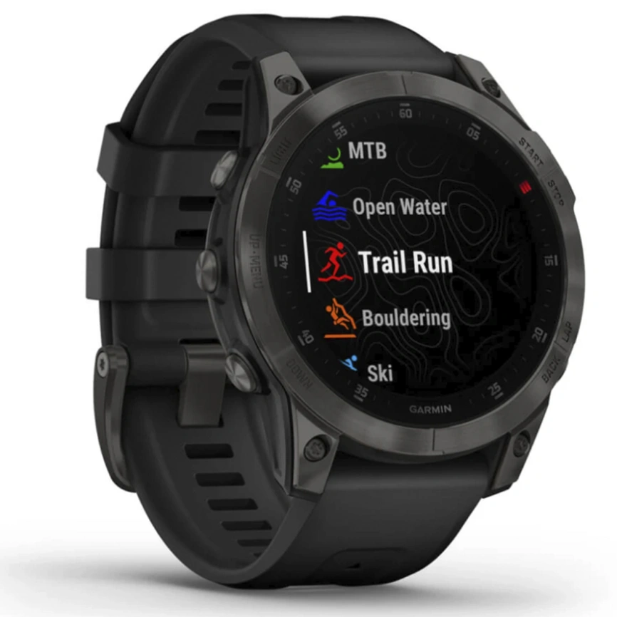 Смарт-часы Garmin Epix (Gen 2) - 47 mm, Sapphire - Black Titanium