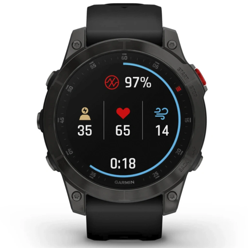Смарт-часы Garmin Epix (Gen 2) - 47 mm, Sapphire - Black Titanium
