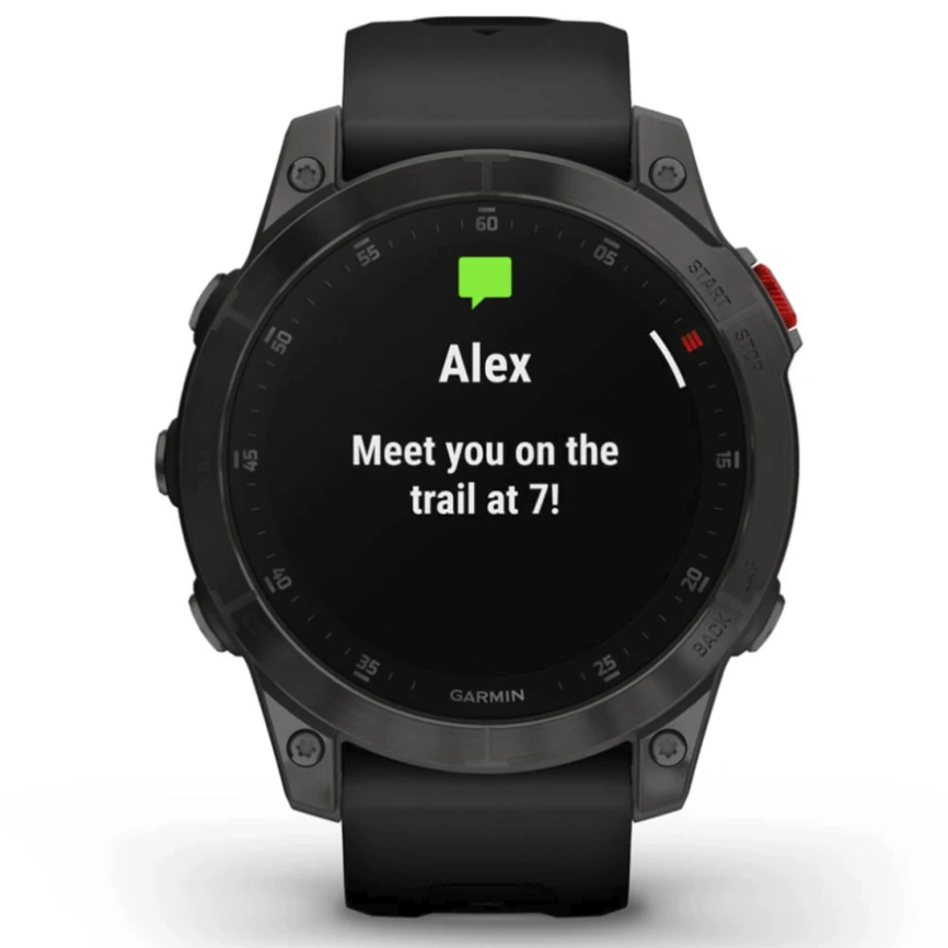 Смарт-часы Garmin Epix (Gen 2) - 47 mm, Sapphire - Black Titanium