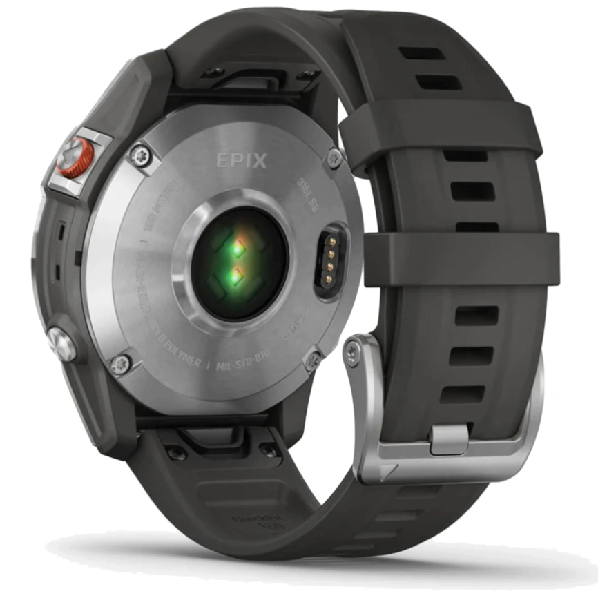 Смарт-часы Garmin Epix (Gen 2) - 47 mm, Slate Steel