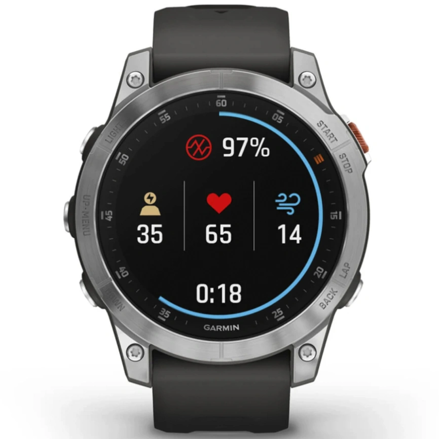 Смарт-часы Garmin Epix (Gen 2) - 47 mm, Slate Steel