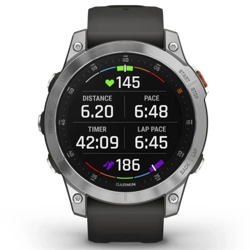 Смарт-часы Garmin Epix (Gen 2) - 47 mm, Slate Steel