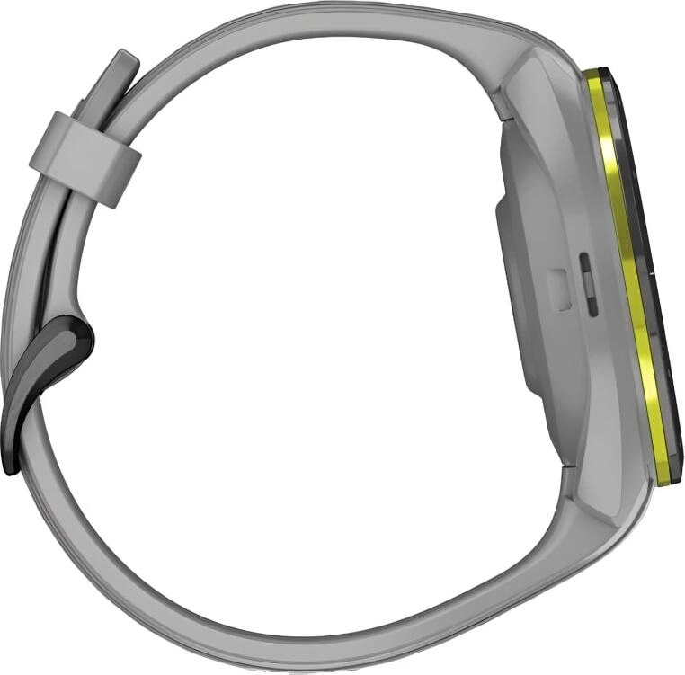 Смарт-часы Garmin Approach S70 - 42 mm, черный керамический безель с серым силиконовым ремешком